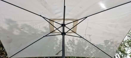 Photo of free 3 x Patio Umbrellas (3m x 2m) - Working Windup (Standon SG11) #3