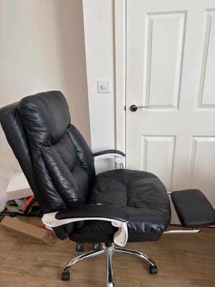 Photo of free Chair with folding foot rest (Upper Stondon SG16) #2