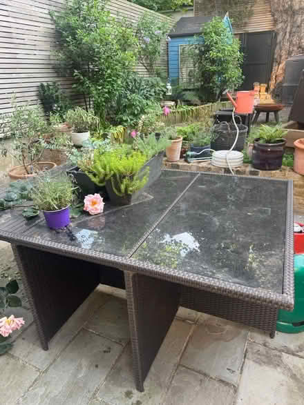 Photo of free Rattan garden table & chairs (SW2) #1