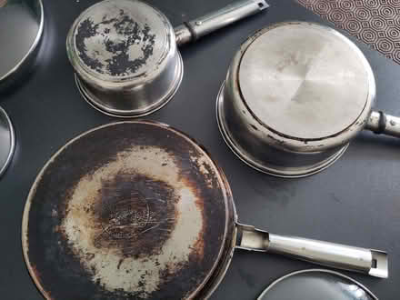 Photo of free Two saucepans and a frying pan (Dyke Road area BN1) #3