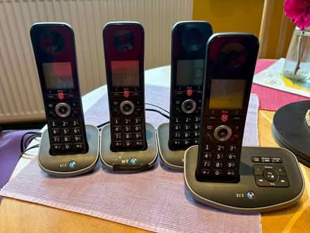 Photo of free 4 handset BT landline phones (Bronygarth SY10) #1