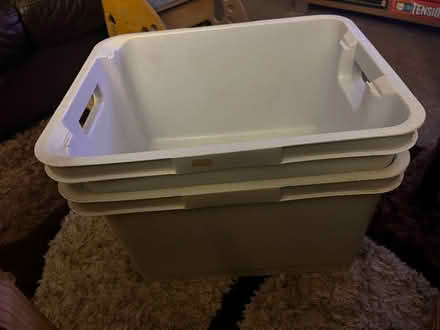 Photo of free 2 Plastic boxes (Hailsham BN27) #2