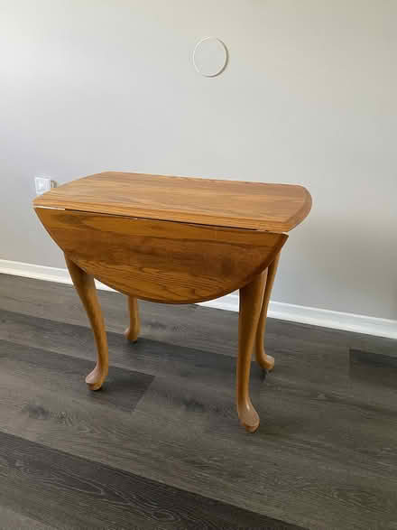 Photo of free Oak Side Drop Leaf Table (Near Parkville High School) #1
