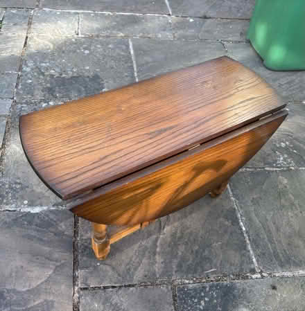 Photo of free Oak gate leg coffee table (Frankwell SY3) #2