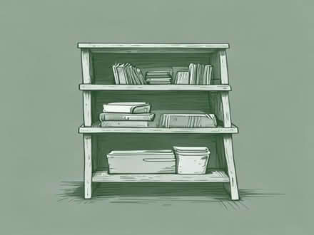 Photo of Toddler bookshelf / book bin (Stockwell SW9) #1