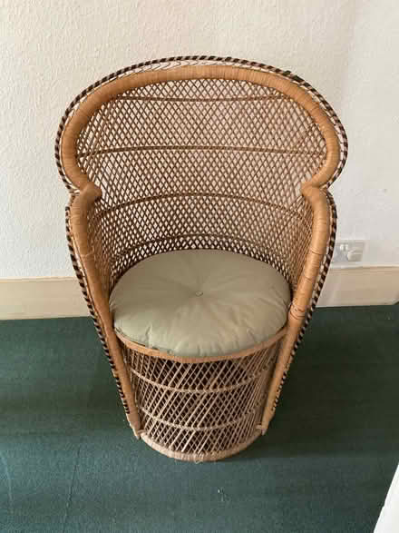 Photo of free Wicker Chair (Westham BN24) #1