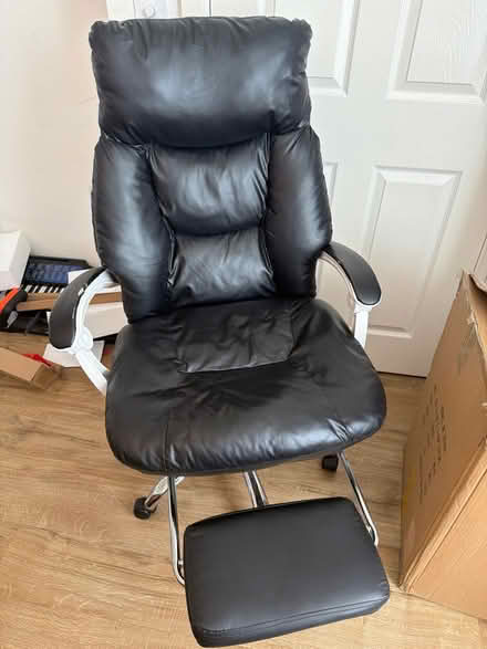 Photo of free Chair with folding foot rest (Upper Stondon SG16) #1