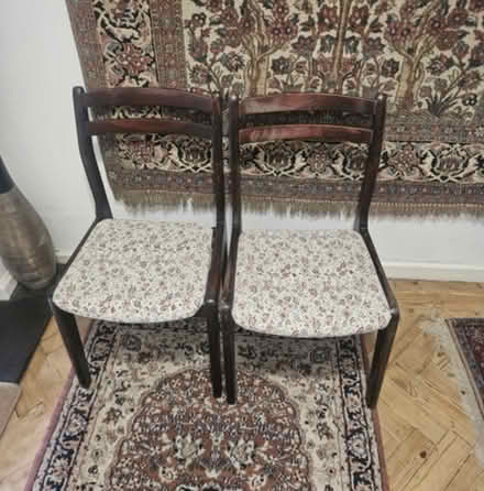 Photo of free Pair of cottage style chairs (North acton) #1