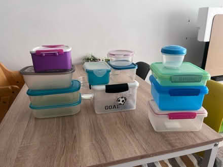 Photo of free Plastic food containers (Denton, Newhaven) #1