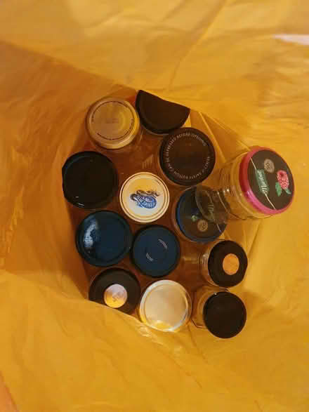 Photo of free 13 empty jars & lids various sizes (Westbury BA13) #1