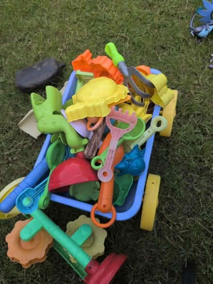 Photo of free Kids sand pit gardening tools (Hartford CW8) #1