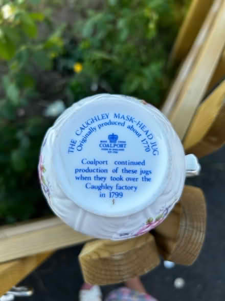Photo of free Small Coalport jug (Wick. BH6) #4