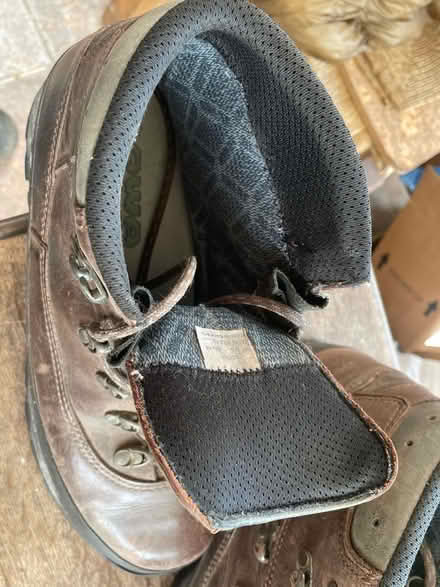 Photo of free Leather walking boots size 44 (Fairfield LA1) #4