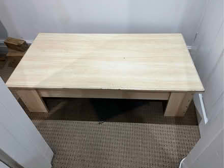 Photo of free Large coffee table (Bare LA4) #1
