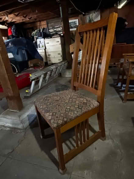 Photo of free Mission style chairs (Carleton st. Berkeley) #3