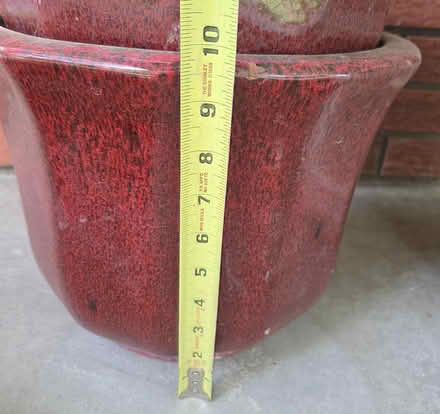 Photo of free Large-ish planter pots and saucers (University/Orchard) #2