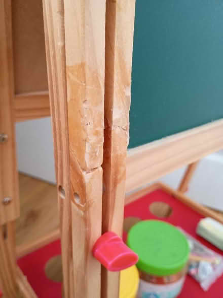 Photo of free Kids blackboard / whiteboard easel (Downley HP13) #3