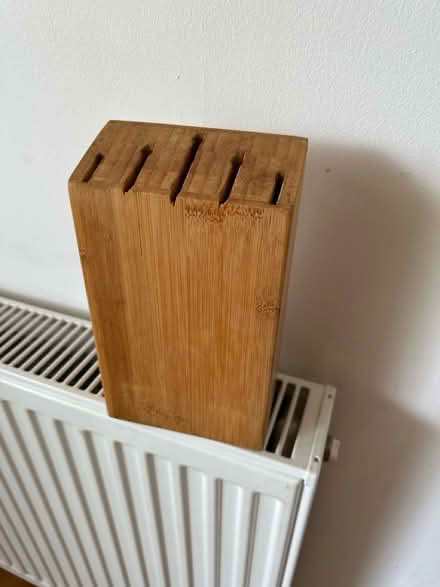 Photo of free Knife block - solid wood (Cheltenham) #1