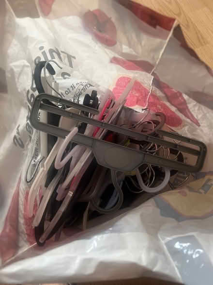 Photo of free Bag of baby and 3-4 yr coat hangers (BH23 Christchurch) #1