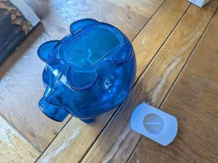 Photo of free Blue Piggy Bank (SW19) #4