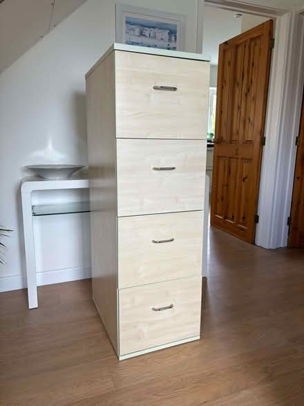 Photo of free 4 drawer filing cabinet (Sutton Benger SN15) #1