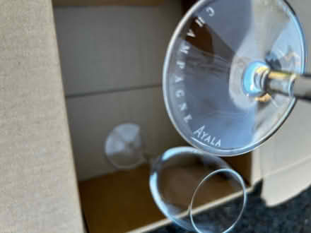 Photo of free Champagne glasses (Wick. BH6) #2