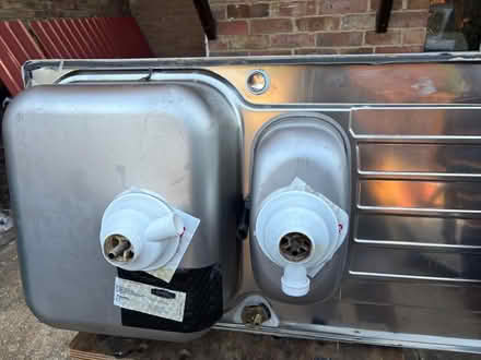 Photo of free Stainless steel sink (Otham ME15) #2