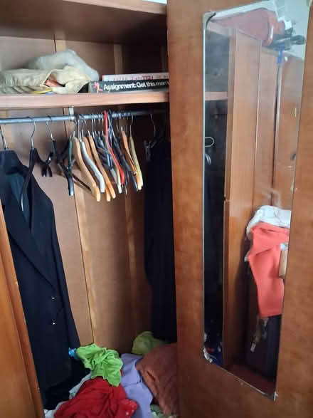 Photo of free Wooden wardrobe (Ballyroan Rathfarnham) #2
