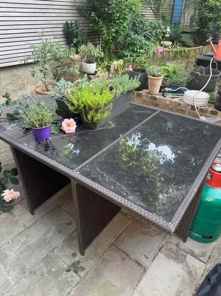 Photo of free Rattan garden table & chairs (SW2) #3