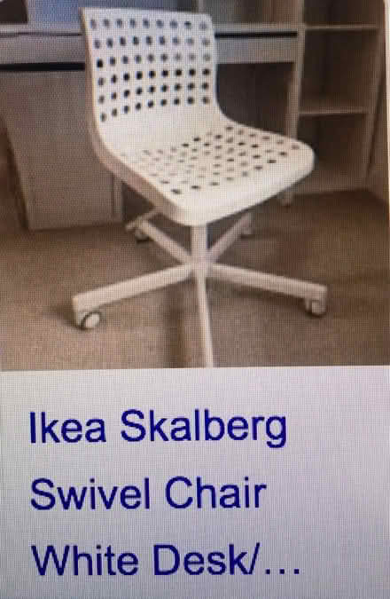Photo of free Ikea Office type all white chair (Liverpool L6) #1