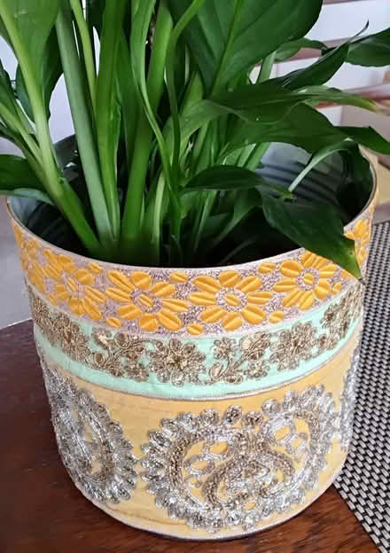 Photo of free Decorated tin from floral display (Eastcote HA4) #2