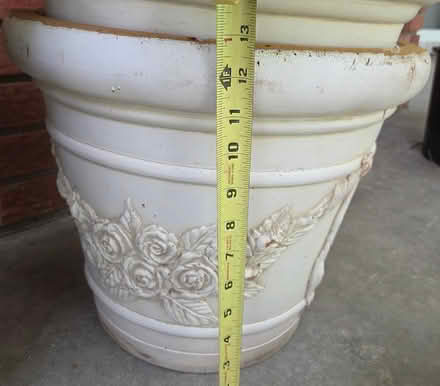 Photo of free Large-ish planter pots and saucers (University/Orchard) #4