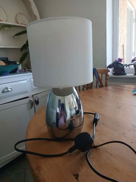 Photo of free Bedside table lamp, screw fitting, working order (Gotherington GL52) #1