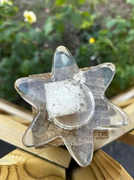 Photo of free Glass star candle holder (Wick. BH6) #3