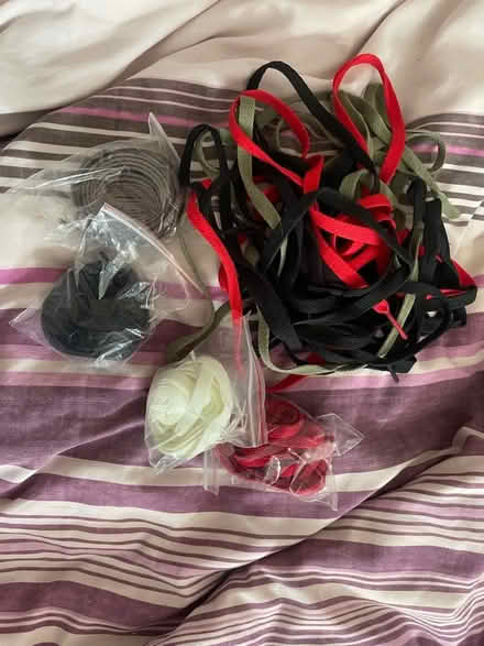 Photo of free Various colours of shoe laces (Hersham KT12) #1