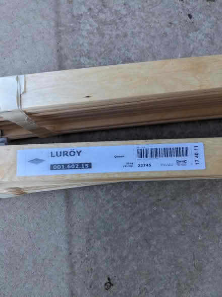 Photo of free Ikea Luroy bed slats (South Milton) #2