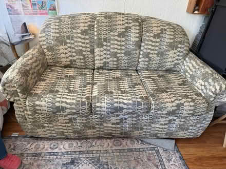Photo of free couch with pull out bed (Petaluma) #1