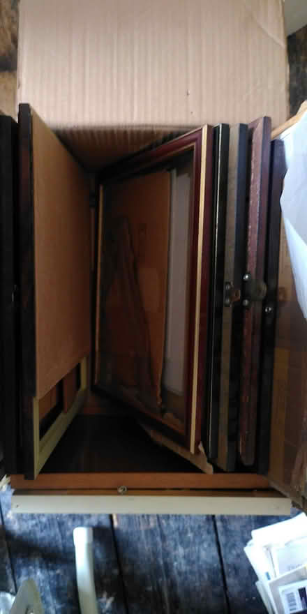 Photo of free Box full of old picture frames (Wavertree L15) #2