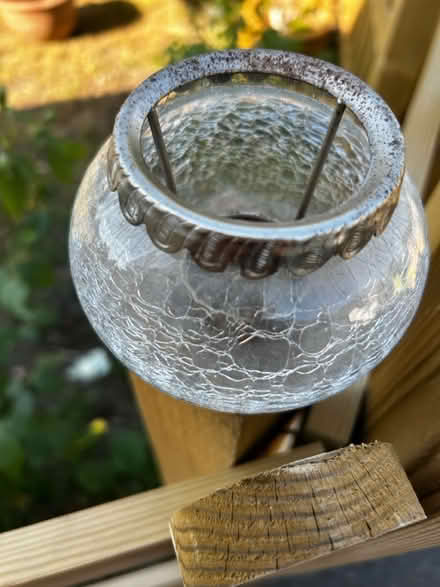 Photo of free Three glass nightlight holders (Wick. BH6) #3