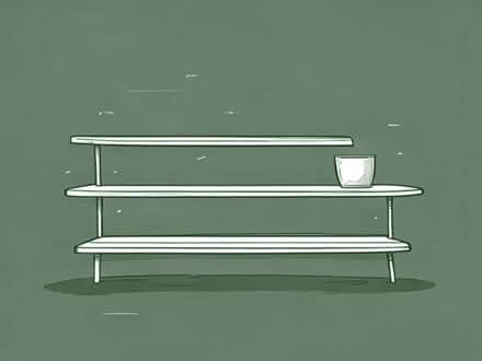 Photo of free 3 glass shelves (Chineham RG24) #1