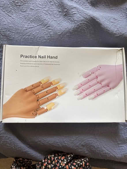 Photo of free Practice Hand for Nail Extentions (Bray SL6) #1