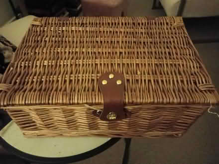 Photo of free Wicker Hamper - unused (Brook Green W6 7DY) #1