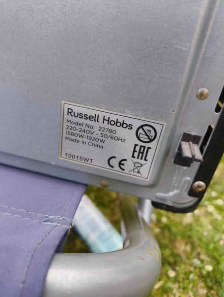 Photo of free Russell Hobbs Mini Oven & Hob (Paddock Wood) #3
