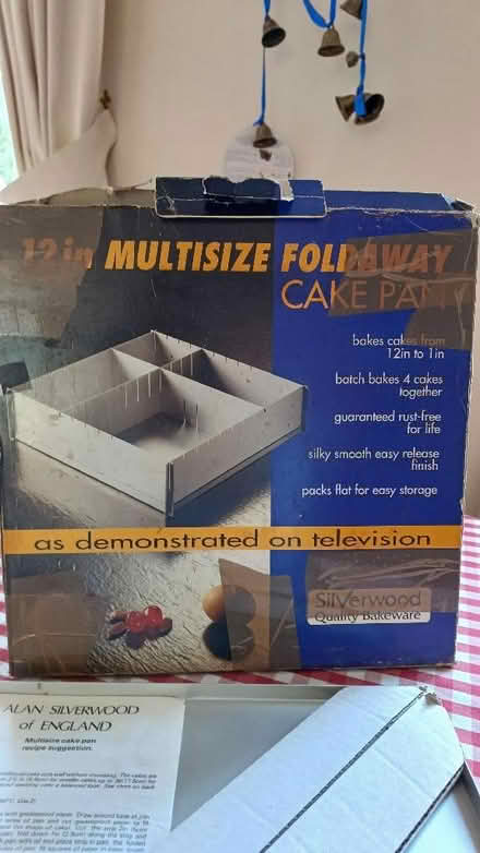 Photo of free 12 " multiple foldaway cake tin (Theale RG7) #2