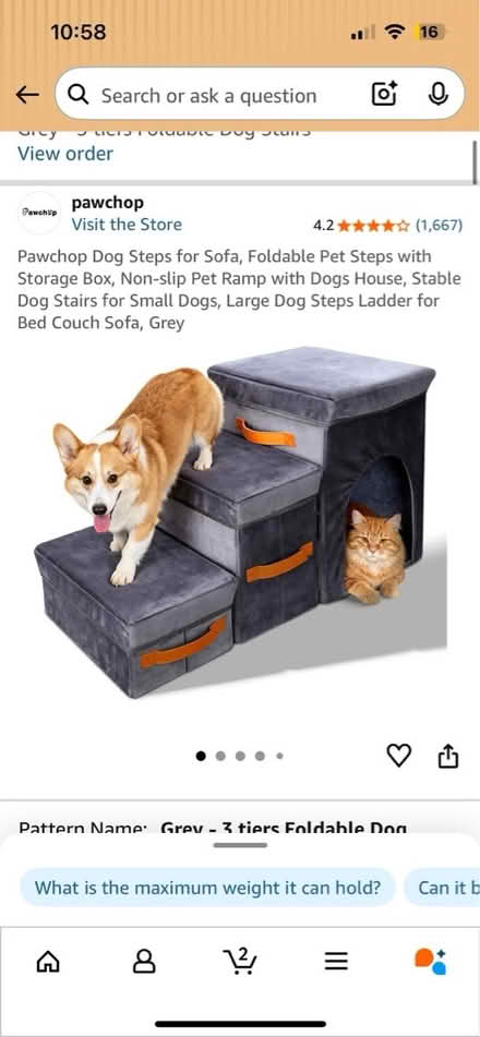 Photo of free dog stairs with storage (Leith/the shore) #1