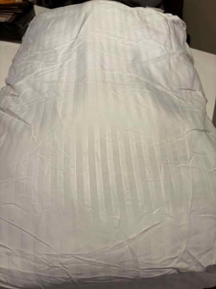 Photo of free 2x unused microfibre pillows (Lavender Hill SW11) #3