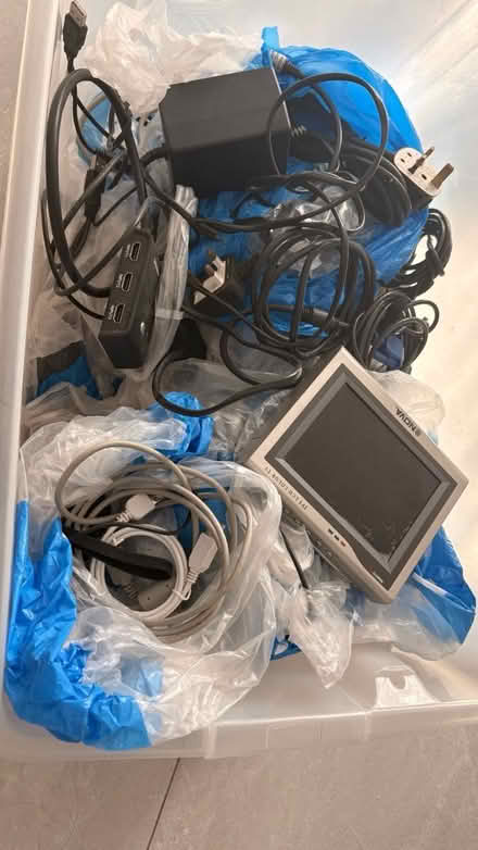 Photo of free Assorted cables and accessories (Borehamwood) #1