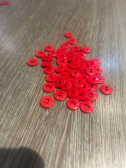 Photo of free Red buttons (Woburn Sands MK17) #1