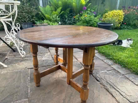 Photo of free Oak gate leg coffee table (Frankwell SY3) #1