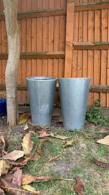 Photo of free 2 Large Garden Planters (Willesden Green NW10) #1